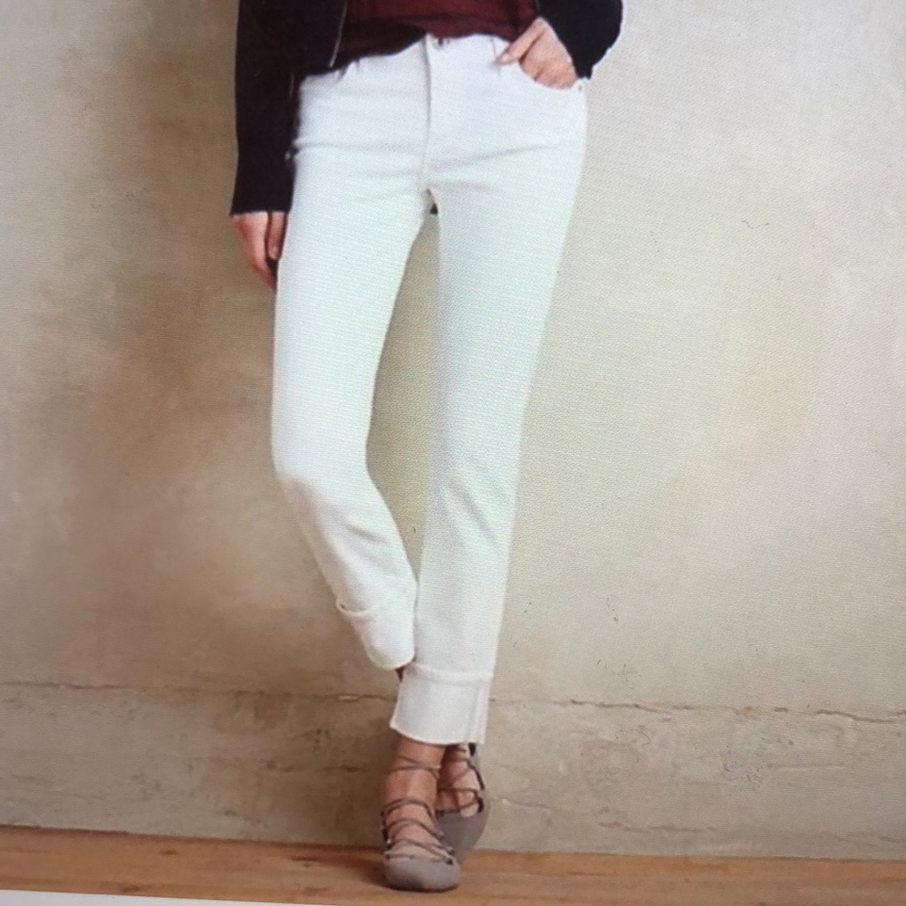 AG Adriano Goldschmied Women's White Ankle Jeans